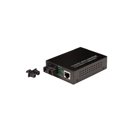 Allen Tel Media Converter 10/100/1000 Mbs SC Multimode 2km GBFMC1000-MM-SC